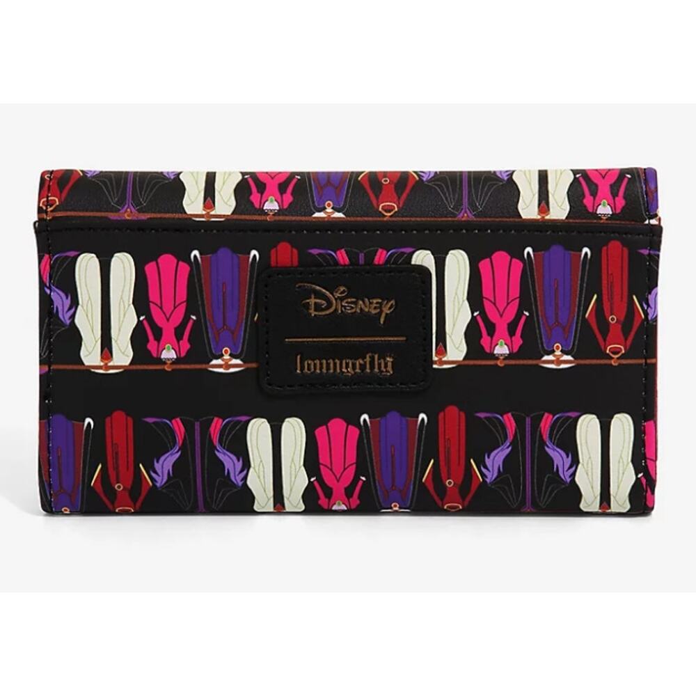 Loungefly Disney Villains Dresses Flap Wallet
